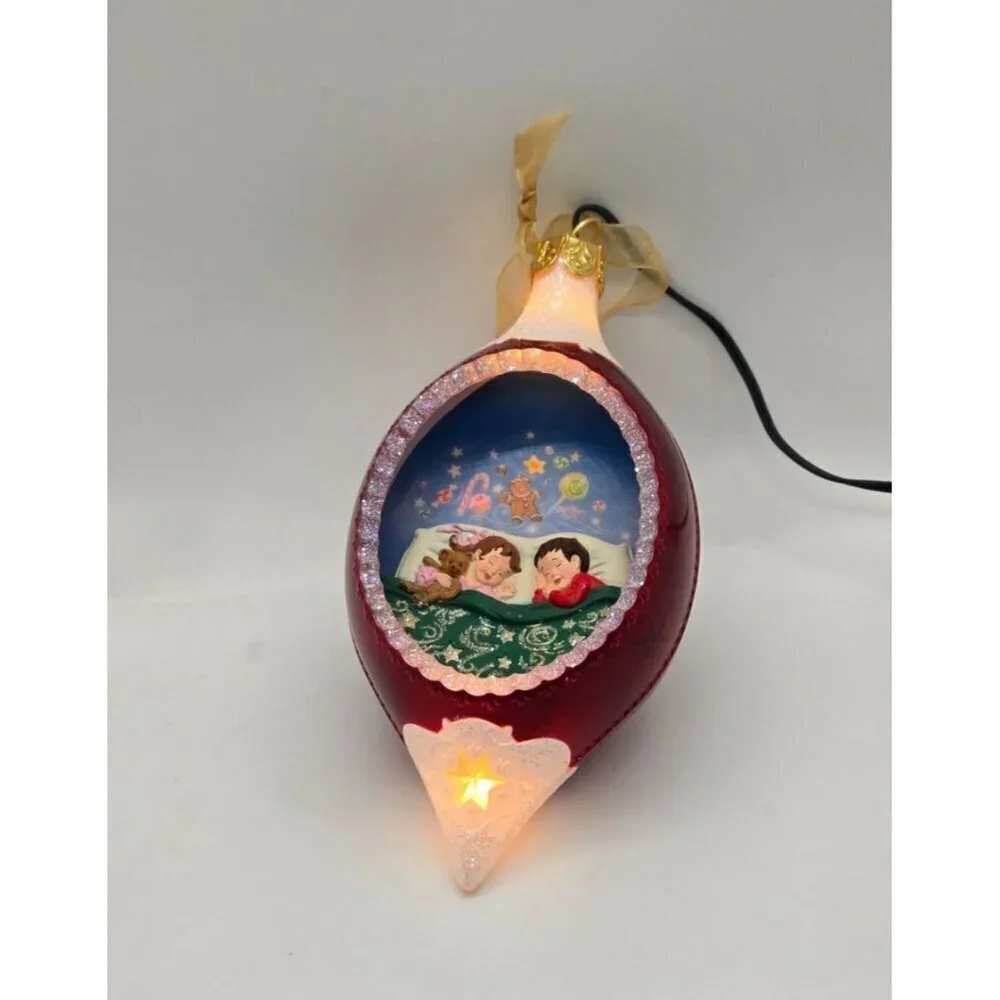 Hallmark Illuminations Sugarplum Dreams Power Box Ornament Mint No Powerbox 2005